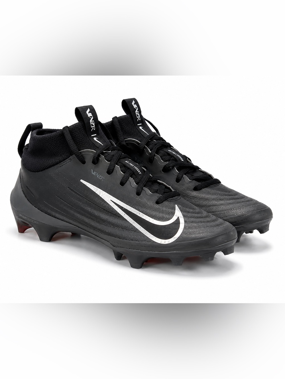 Nike Air Zoom Vapor Edge Pro 2 Football Cleats Black FB3298-002 Men’s 7.5